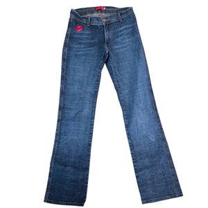 Vintage Y2K Apple Bottoms Low Rise Bootcut Jeans- 6